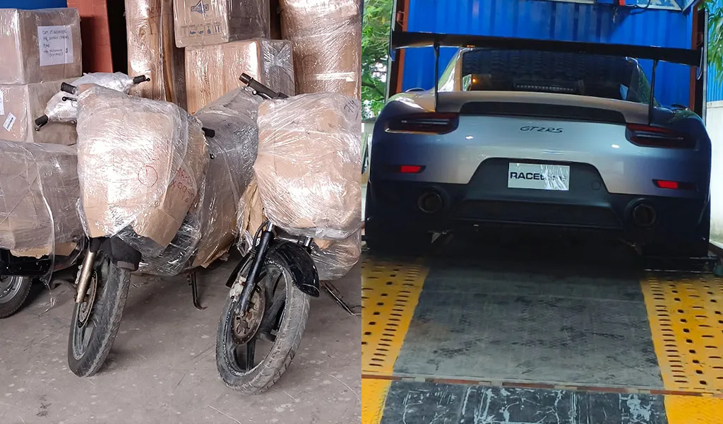 bike and car shifting